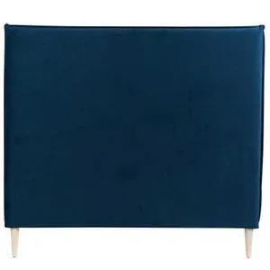 SH Arizona Velvet Upholstered King Bedhead - Navy thumbnail 1