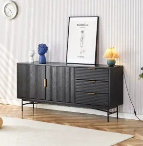 BT Astoria 2 Door 3 Drawer Buffet thumbnail 3