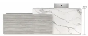 DD Graphite Low Height Reception Counter thumbnail 3