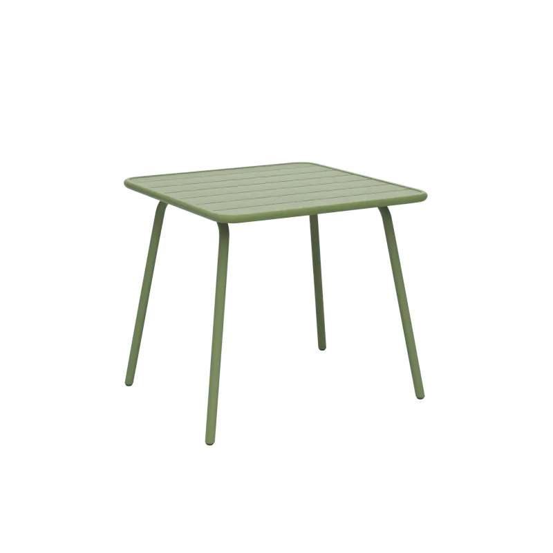 FL Lisbon Aluminium Hospitality Outdoor Square Table