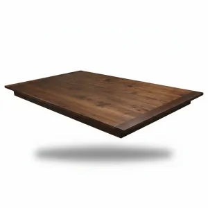 MF Solid Oak Timber Brown Dining Table - 210cm thumbnail 3