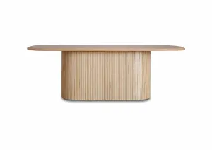 VI Adsila 9Pc 2.2m Dining Table & 8 Carter Chairs Kit thumbnail 4