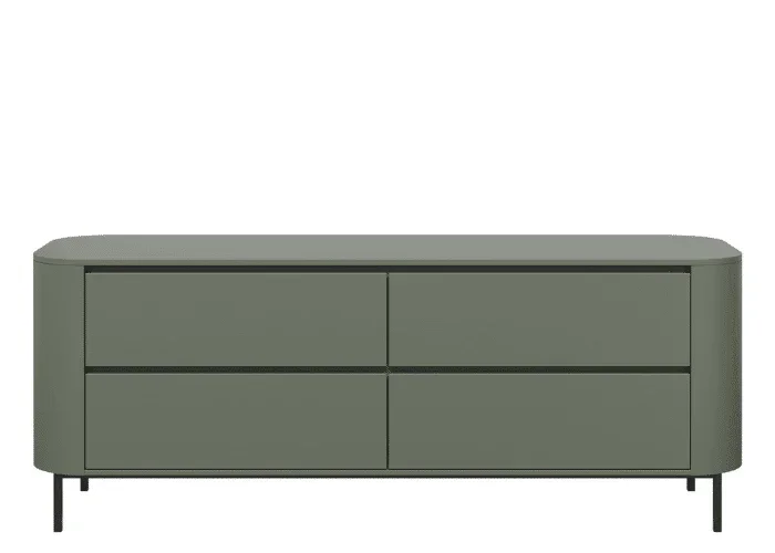 DD Miro 4 Drawer Credenza