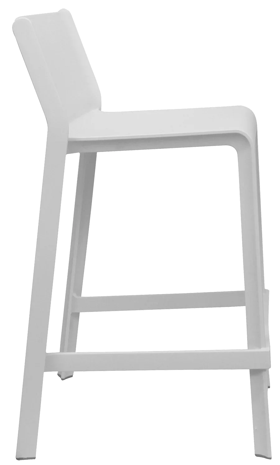 EZ STOOL TRILL 650MM WHITE