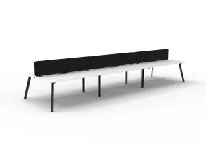RL Eternity Double Sided Workstation with Black Eco Panel Screen thumbnail 18