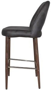 EZ STOOL ALBURY SIDE 750 METAL LIGHT WALNUT thumbnail 3