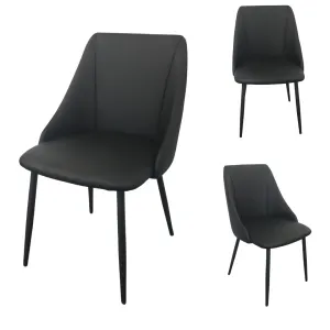 BT Zurich Faux Leather Upholstered Dining Chair thumbnail 2