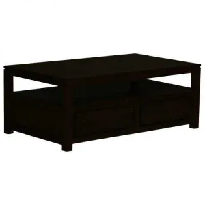 CT Amsterdam Solid Mahogany Timber 4 Drawer Coffee Table thumbnail 3