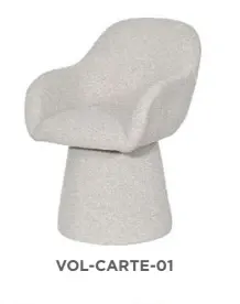 VI Adsila 9Pc 2.2m Dining Table & 8 Carter Chairs Kit thumbnail 2