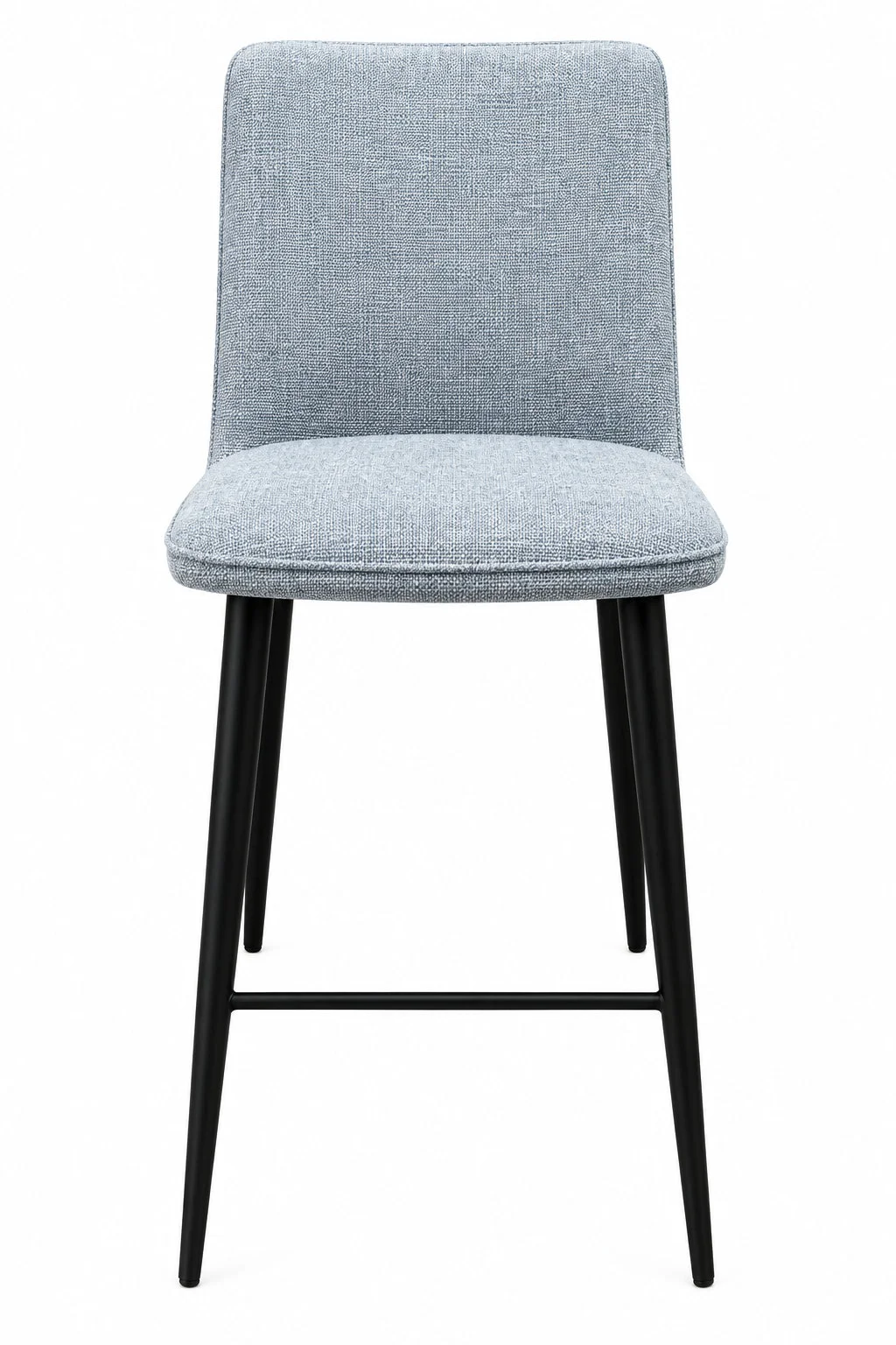 MD Loftus Fabric Upholstered Metal Leg Bar Stool