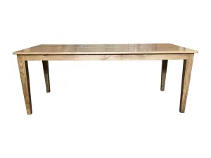 MF Solid Oak Timber Dining Table thumbnail 2
