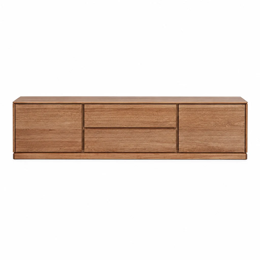MD Pathway Solid Timber 2 door 2 drawer TV Unit