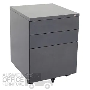 RL Go Steel 3 Drawer Mobile Pedestal thumbnail 3