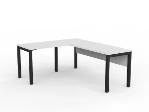 OL Axis Office Desk with Return and Modesty Panel thumbnail 12