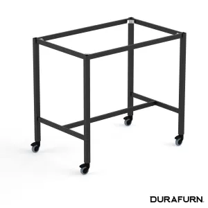 FL Spire Hospitality Square Legs Bar Height Table Frame with Castors thumbnail 1