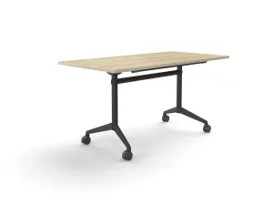 OL Modulus Flip Table with Rectangle Top All Black Frame thumbnail 8