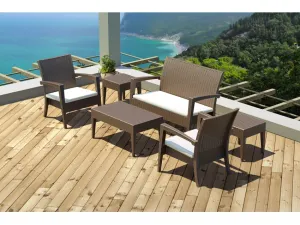 FL Miami Tequila Hospitality Outdoor Lounge Sofa Set thumbnail 4