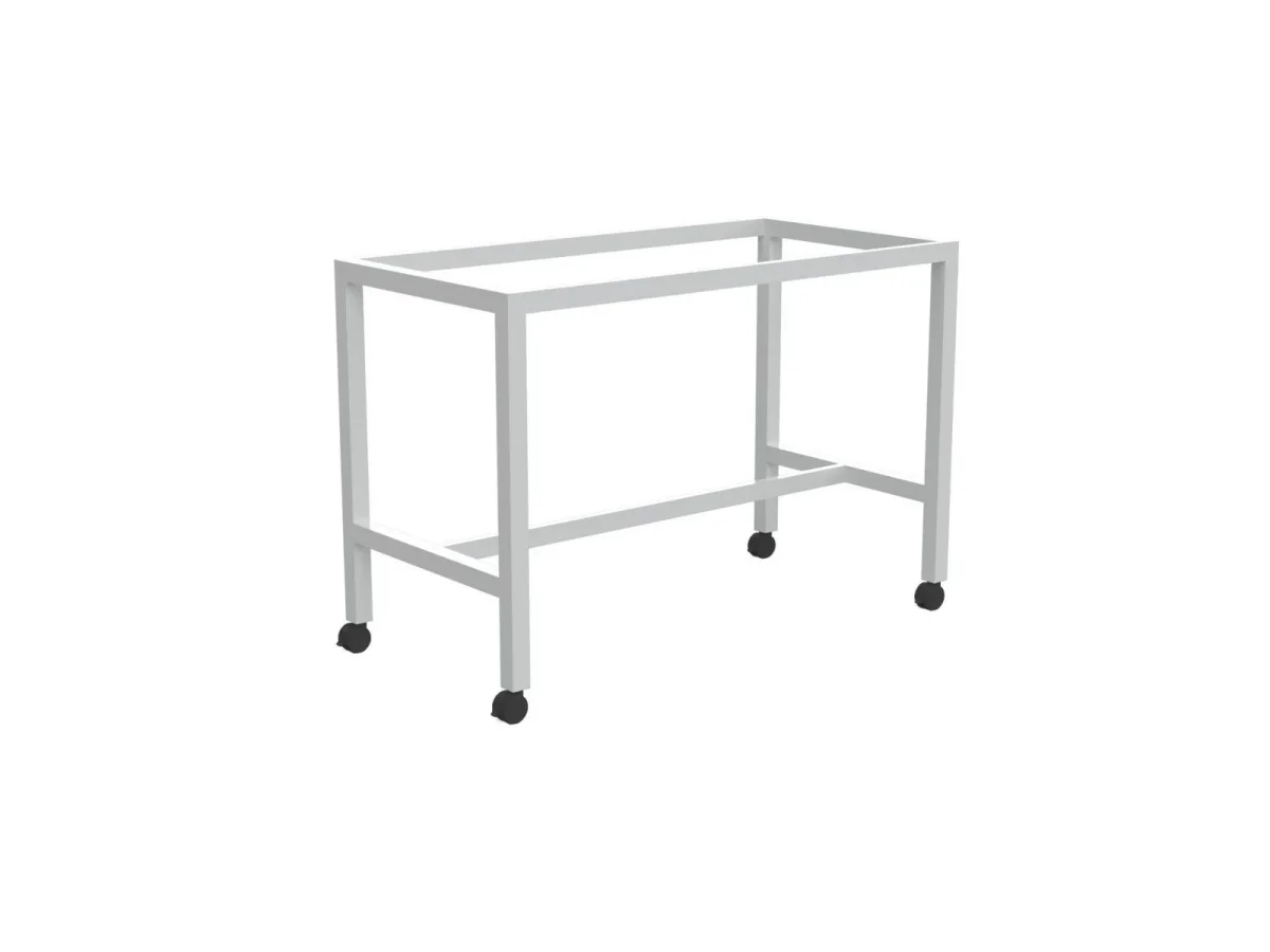 OL Axis Square Leg Mobile Bar Leaner Frame
