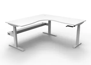 RL Boost Crank Single User Height Adjustable Corner Workspace thumbnail 4