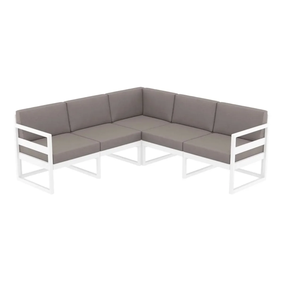 FL Mykonos Hospitality Outdoor Corner Lounge with Cushion