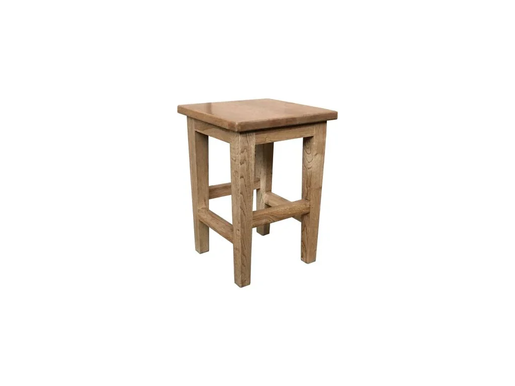 MF Oak Timber Bar and Kitchen Stool
