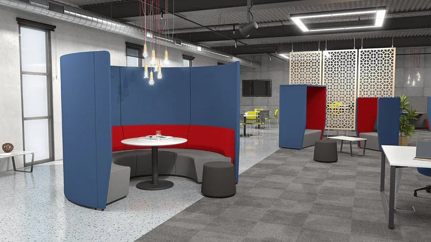 OL Motion Arc 3 Seater Reception Area Lounge