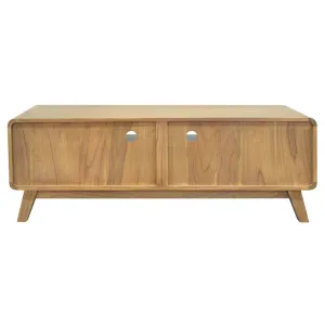 CT Providence Solid Timber 2 Drawer Entertainment Unit thumbnail 4