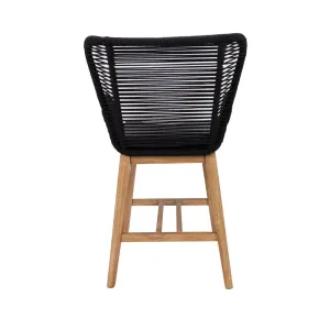 VI Marrakesh Solid Timber Shaded Outdoor Bar Chair with Cushion thumbnail 3