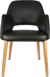 FL Sorbet Vinyl Upholstered Timber Legs Hospitality Chair thumbnail 9