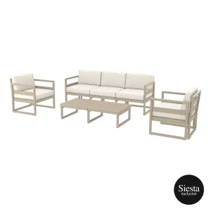 FL Mykonos Hospitality Outdoor XL Lounge Set with Cushion thumbnail 2