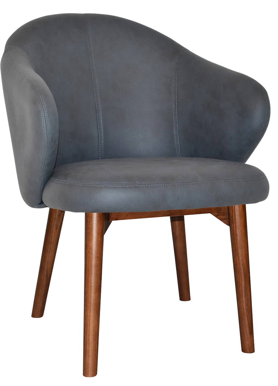 EZ ARM CHAIR HUGO TIMBER LIGHT WALNUT