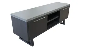 VI Maze Concrete Top Solid Timber 2 Door 1 Drawer Entertainment Unit thumbnail 2