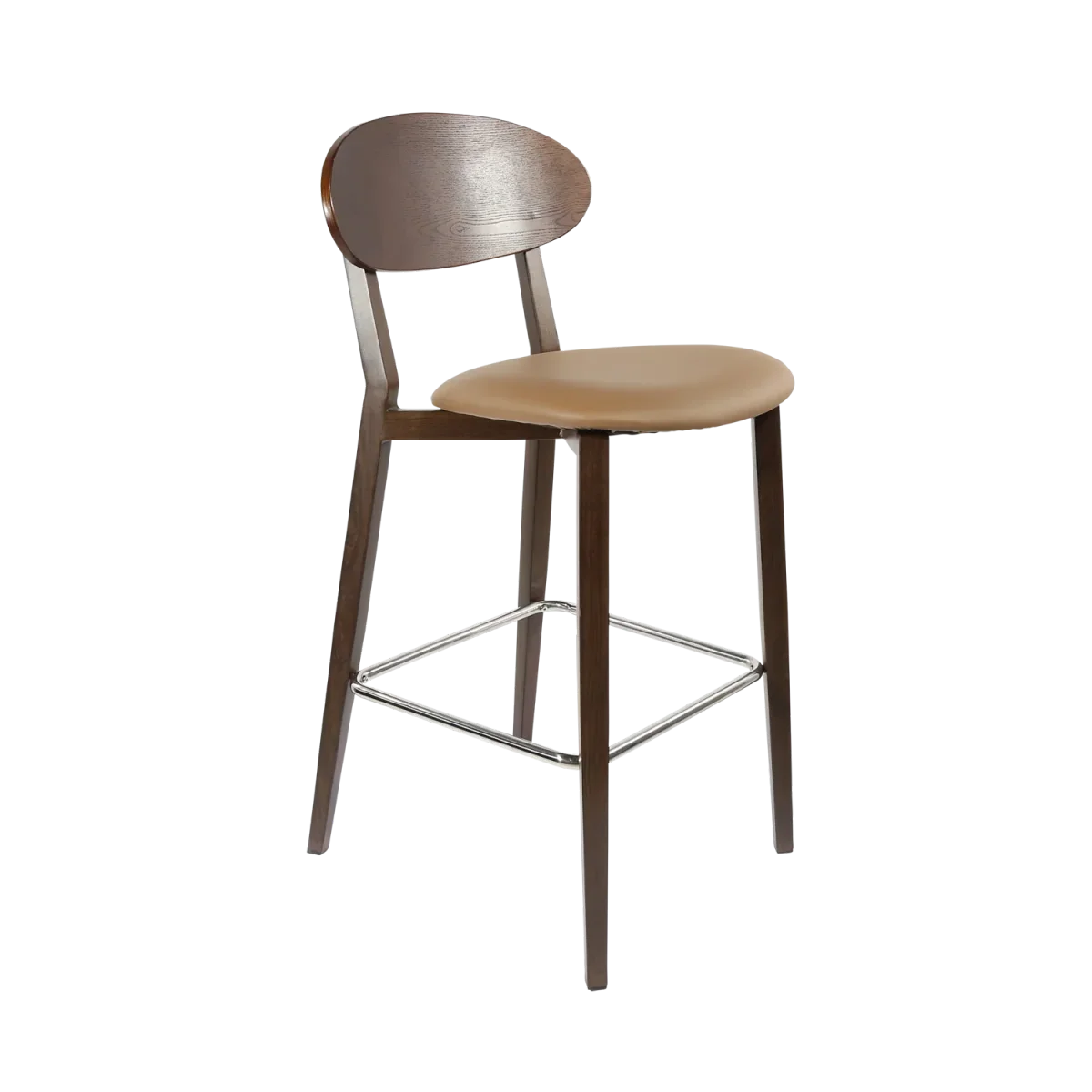 FL Atlanta Upholstered Seat Aluminium Frame Hospitality Barstool