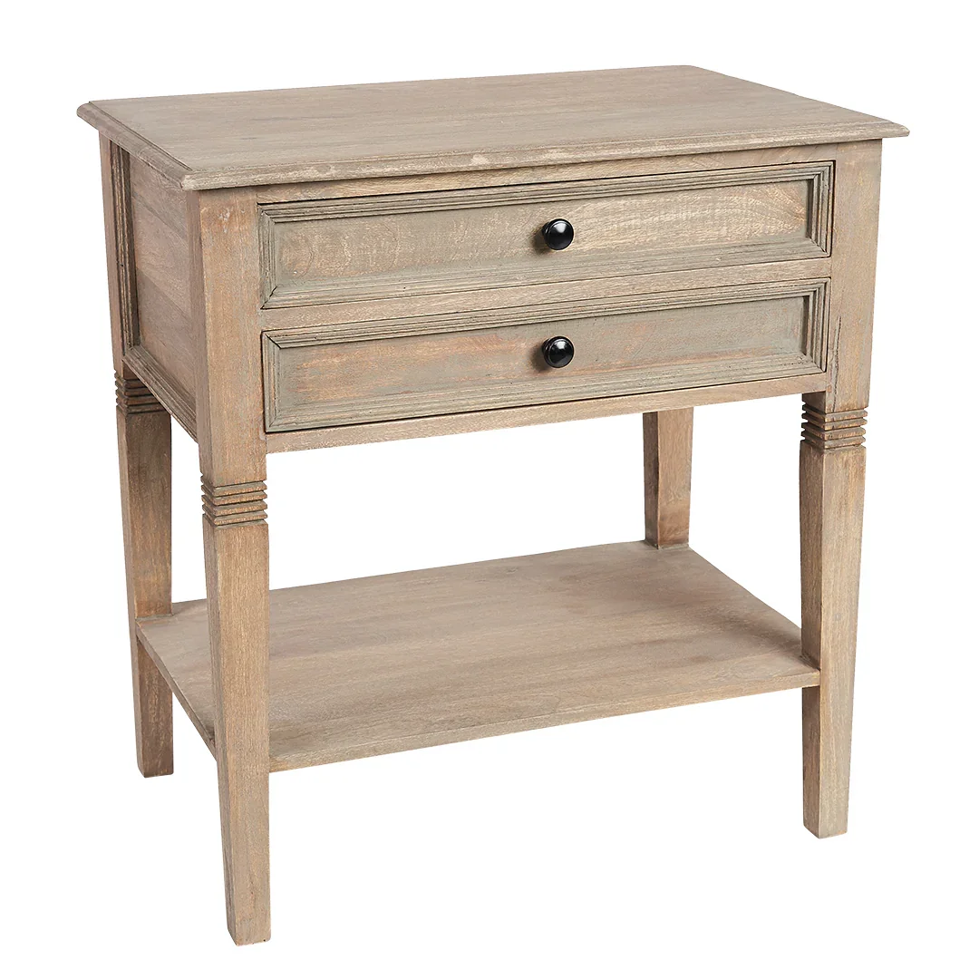 SH Madeline 2 Drawers Bedside