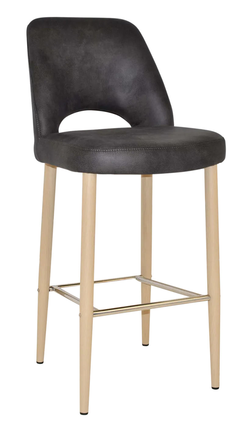EZ STOOL ALBURY SIDE 750 METAL BIRCH