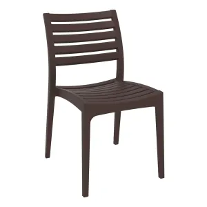 FL Ares Hospitality Outdoor Stackable Chair thumbnail 9