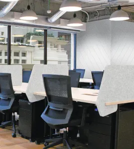 VC Sana Slide On Acoustic Desk Divider thumbnail 4
