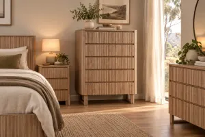 MD Oscar Solid Timber 5 Drawer Tallboy thumbnail 3
