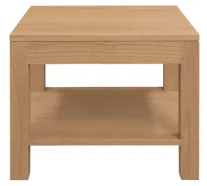 CT Amsterdam Solid Mindi Timber Lamp Table thumbnail 1