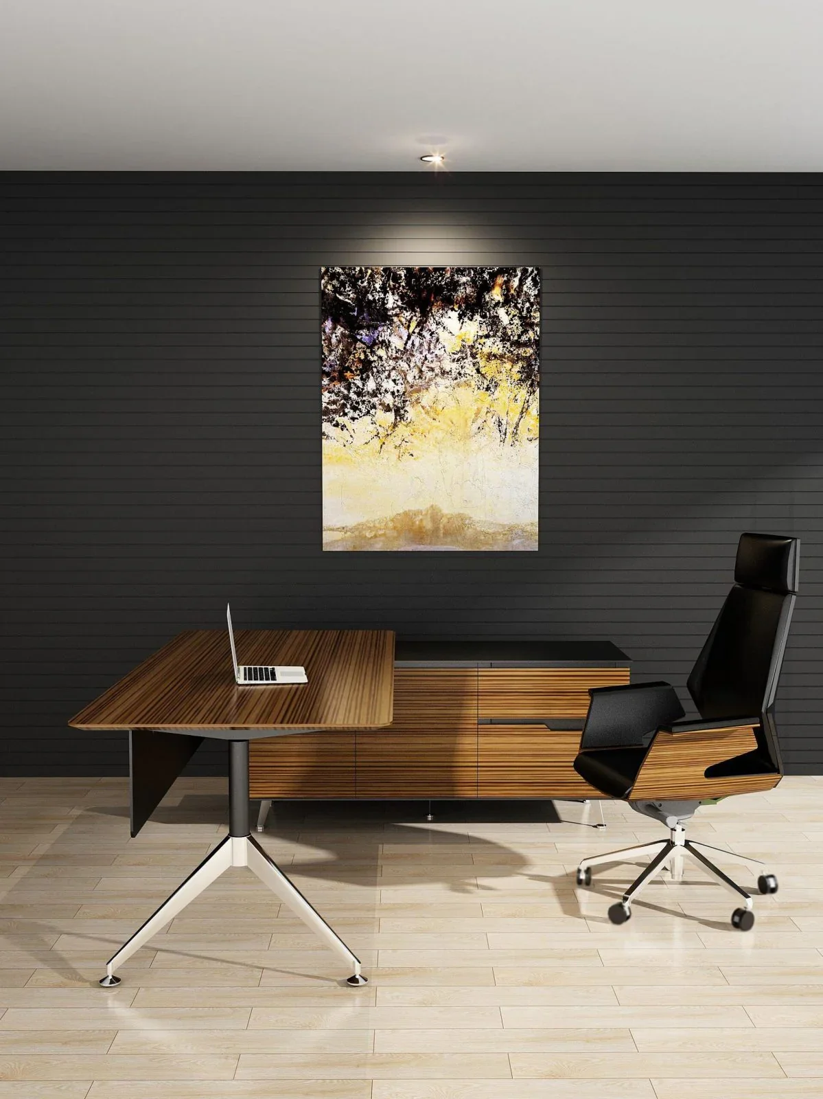GP Novara Executive Desk With Return thumbnail 5