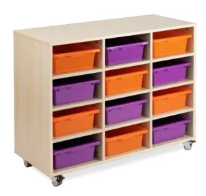 VC Creative Kids Tote Tray Mobile Storage Trolley thumbnail 3
