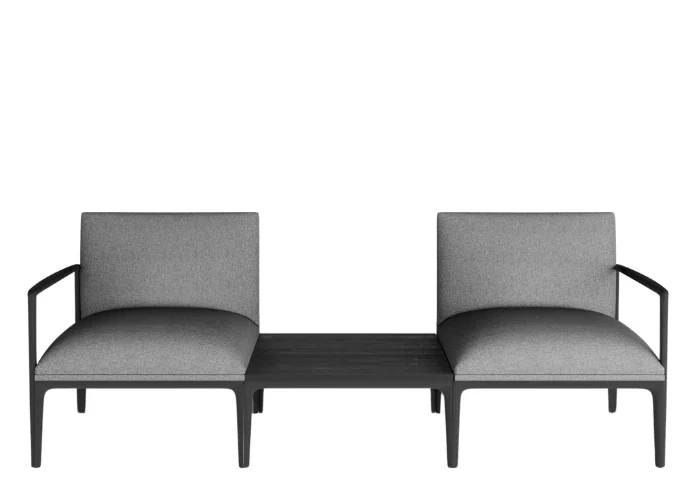 DD Kinetic L-Shape Fabric Upholstered Breakout Seating thumbnail 3