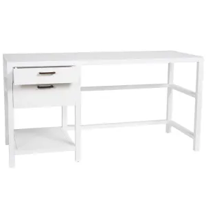 SH Agra Home Office Desk with 2 Drawers thumbnail 2
