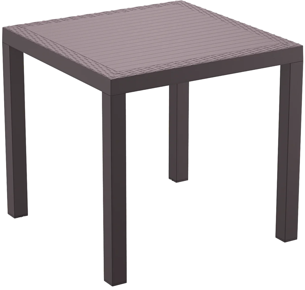 FL Orlando Hospitality Outdoor Square Dining Table