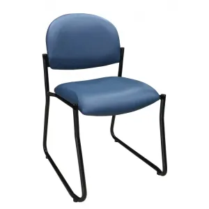 MA Lazer 50 Fabric or Vinyl Upholstered Sled Base Visitor Chair thumbnail 1