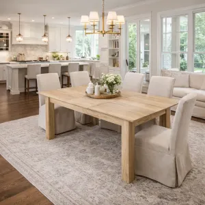 MF Morris Solid Timber Single Extension Dining Table thumbnail 3