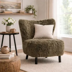 CR Bodhi Fabric Upholstered Timber Leg Accent Chair thumbnail 4