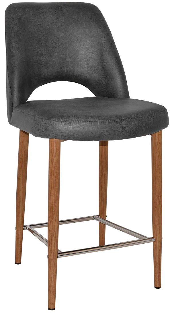EZ STOOL ALBURY SIDE 650 METAL LIGHT OAK