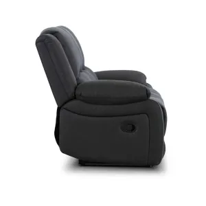 VI Captain 3 Seater Fabric Electric Recliner Lounge with Dropdown Table thumbnail 8