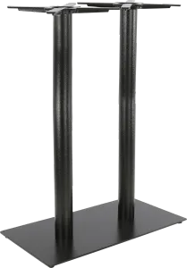FL Durafurn Hospitality Rectangular Twin Base Bar Table Frame thumbnail 1